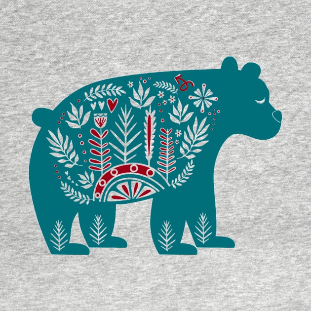 Scandinavian Bear Christmas by sabrina.seeto@gmail.com